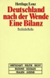 Deutschland Nach Der Wende Eine Bilanz (Beck'sche Reihe) (German Edition)
