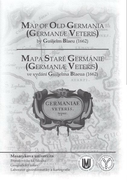Map of Old Germania (Germaniae Veteris) by Guiljelm Blaeu (1662) Mapa Staré Germánie (Germaniae Veteris) ve vydání Guiljelma Blaeua (1662)