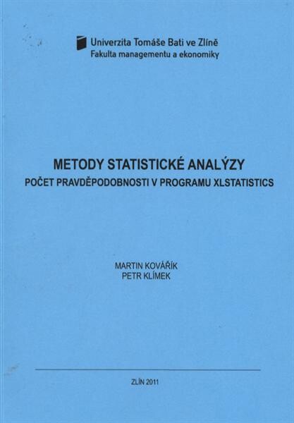 Metody statistické analýzy : počet pravděpodobností v programu XLStatistics
