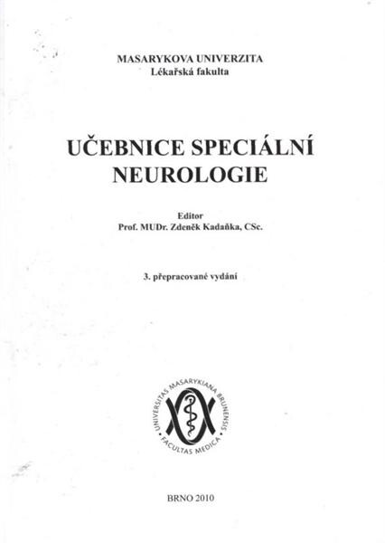 Učebnice speciální neurologie