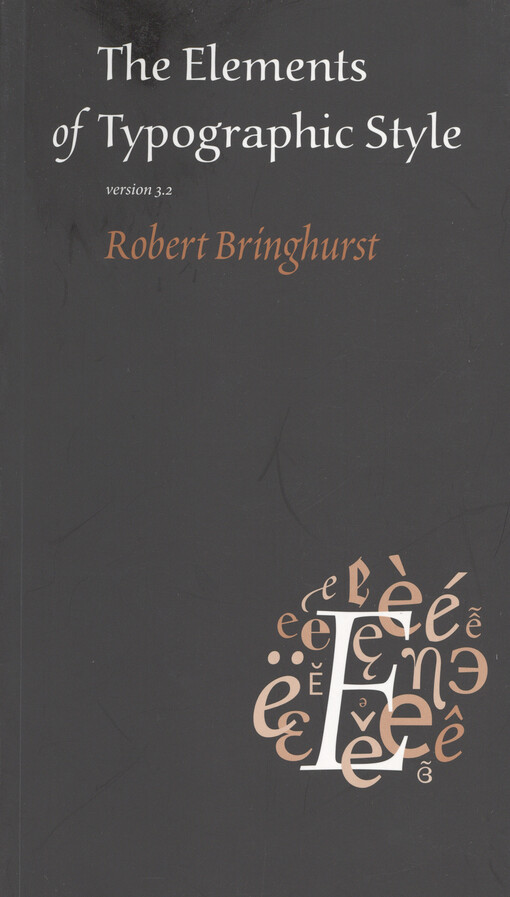 The elements of typographic style : version 3.2