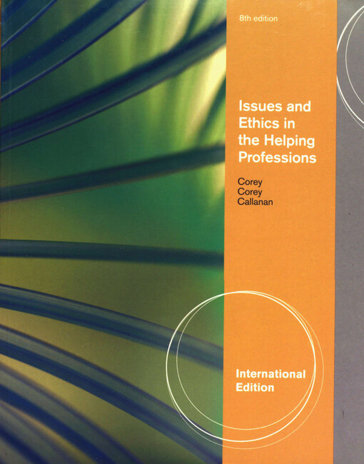 Issues and ethics in the helping professions 