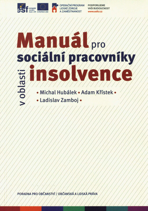 Manuál pro sociální pracovníky v oblasti insolvence
