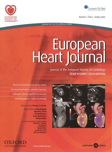 European heart journal : journal of the European Society of Cardiology : české vydání