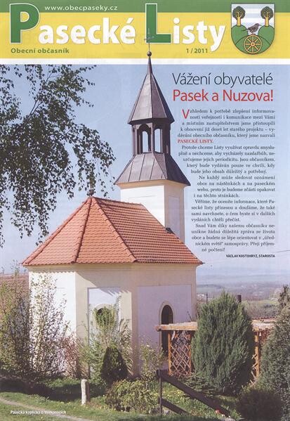 Pasecké listy : obecní občasník