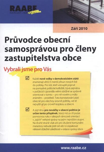 Průvodce obecní samosprávou pro členy zastupitelstva obce