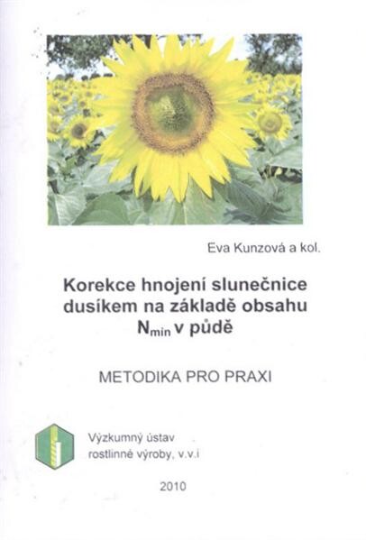 Korekce hnojení slunečnice dusíkem na základě obsahu N-min v půdě