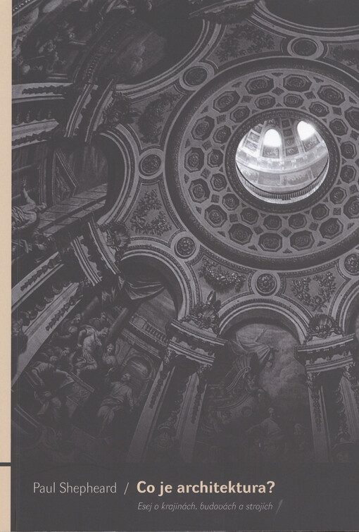 Co je architektura? : esej o krajinách, budovách a strojích