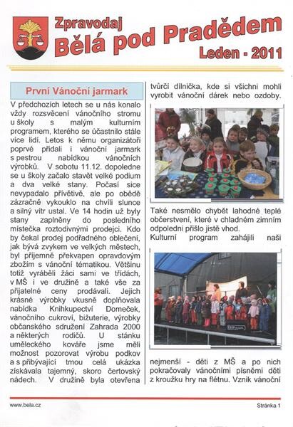 Zpravodaj Bělá pod Pradědem
