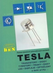 Přehled diskrétních polovodičových součástek Tesla a dalších dovážených typů z někdejší RVHP spolu s náhradami :tranzistory, tyristory, triaky, diaky, diody, LED, displeje, optočleny a další prvky-, -a nejpoužívanější standardní zahraniční součástky