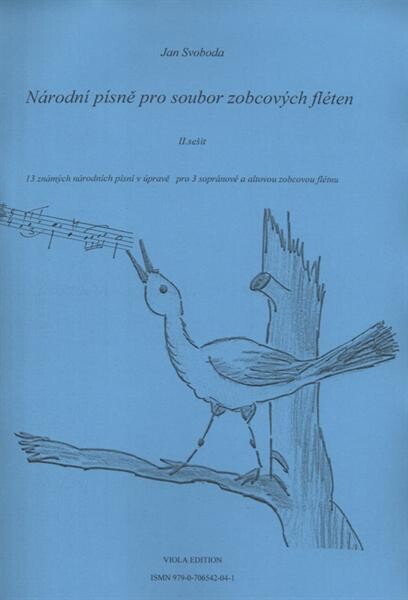 Národní písně pro soubor zobcových fléten. 