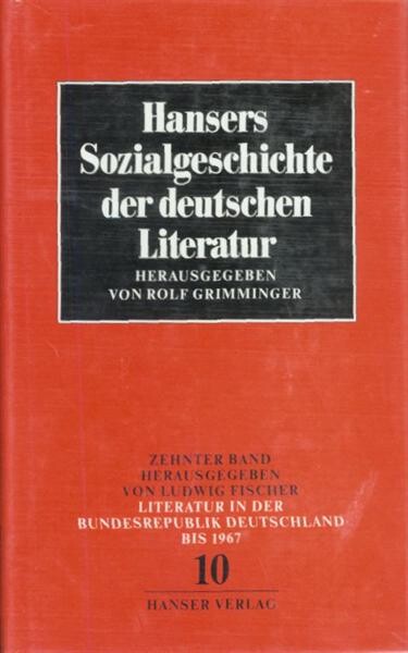 Literatur in der Bundesrepublik Deutschland bis 1967