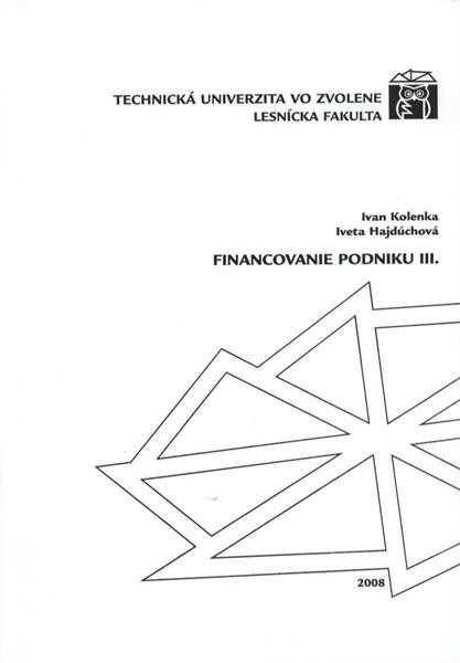 Financovanie podniku III. 