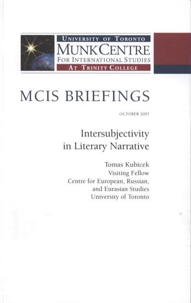 Intersubjectivity in literary narrative 
