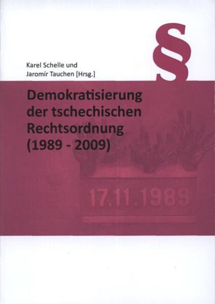 Demokratiserung der tschechischen Rechtsordnung (1898-2009)