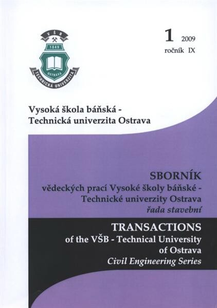 Sborník vědeckých prací Vysoké školy báňské - Technické univerzity Ostrava. Řada stavební