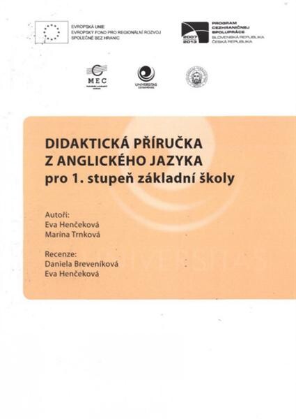 Didaktická příručka z anglického jazyka pro 1. stupeň základní školy
