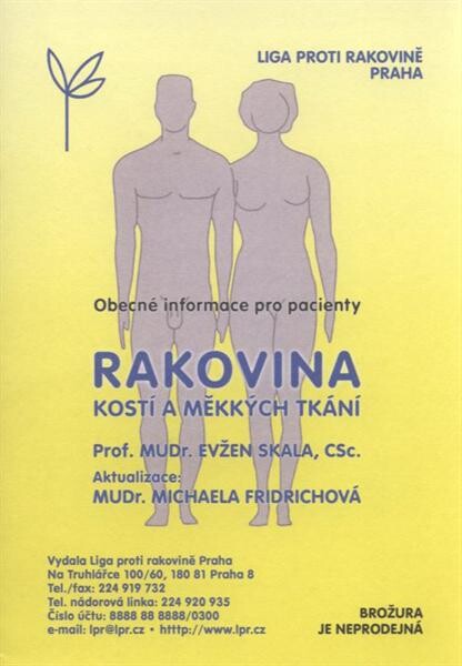 Rakovina kostí a měkkých tkání : obecné informace pro pacienty