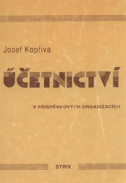 Účetnictví v příspěvkových organizacích platné od 1. 1. 1993