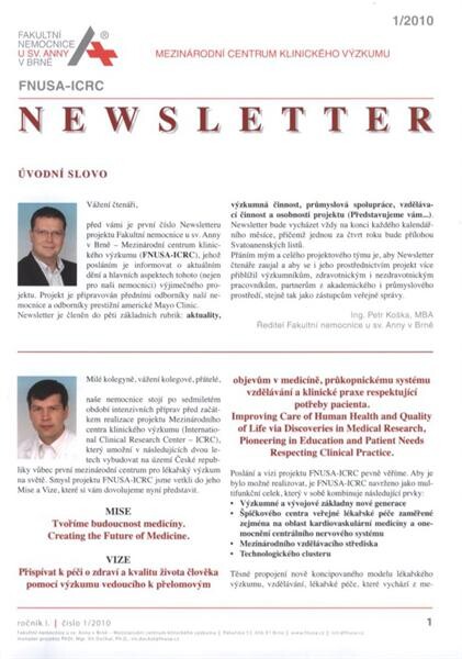 Newsletter FNUSA-ICRC