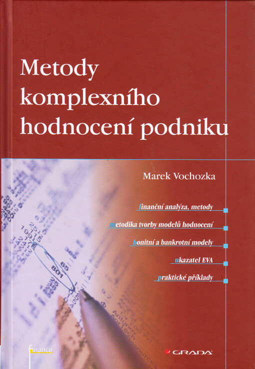 Metody komplexního hodnocení podniku | Vochozka Marek - e-kniha