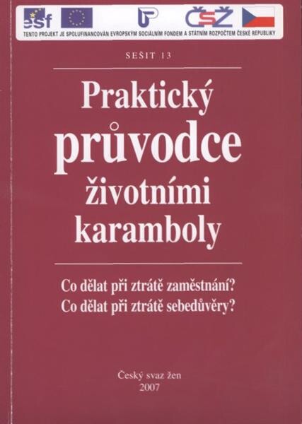 Praktický průvodce životními karamboly :co dělat při ztrátě zaměstnání? : co dělat při ztrátě sebedůvěry?