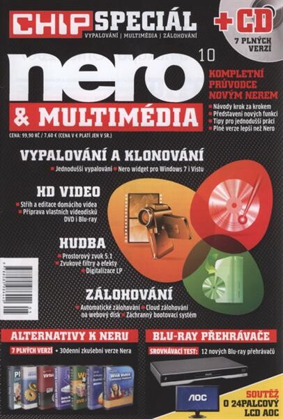 Nero 10 & multimédia : kompletní průvodce novým Nerem : vypalování a klonování, HD video, hudba, zálohování