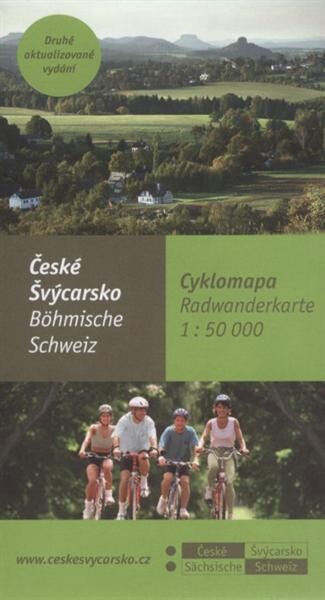 České Švýcarsko cyklomapa = Böhmische Schweiz : Radwanderkarte