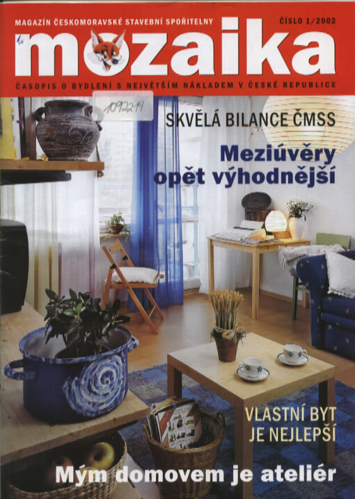 Mozaika :čtvrtletník Českomoravské stavební spořitelny
