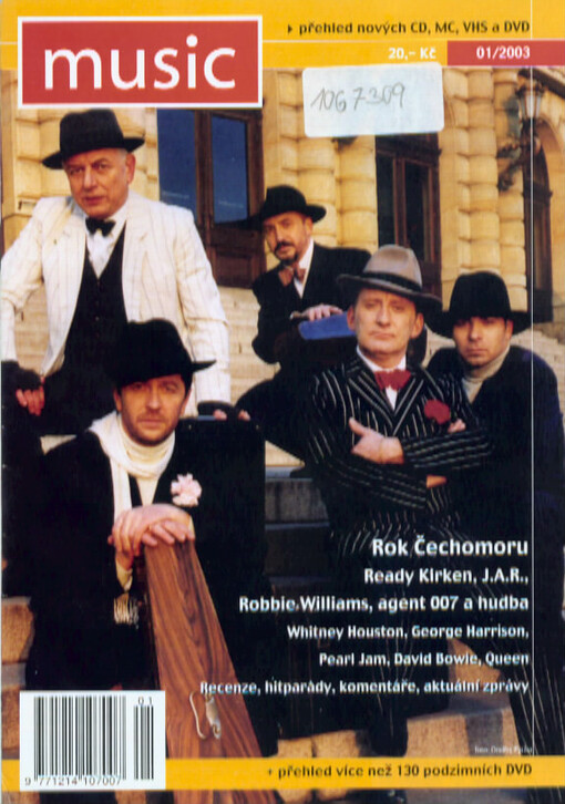 Music : přehled nových CD, MC, VHS a DVD