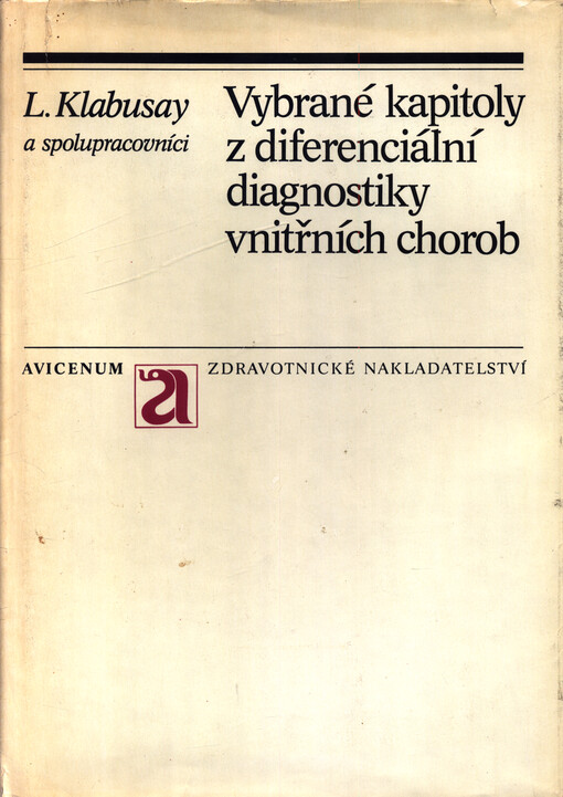 Vybrané kapitoly z diferenciální diagnostiky vnitřních chorob