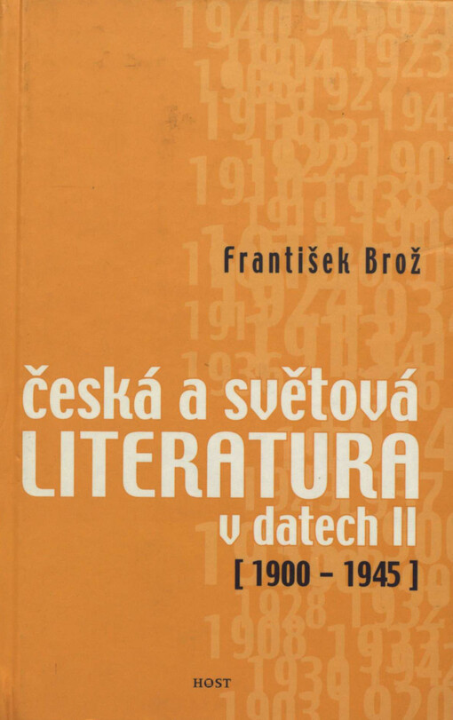 Česká a světová literatura v datech, Díl 2
