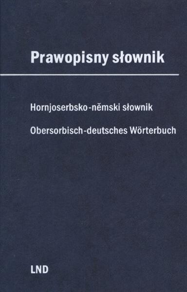 Obersorbisch-deutsches Wörterbuch