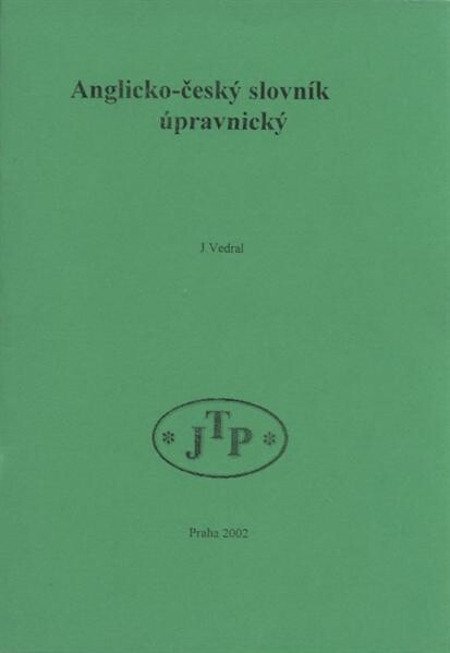 Anglicko-český slovník úpravnický