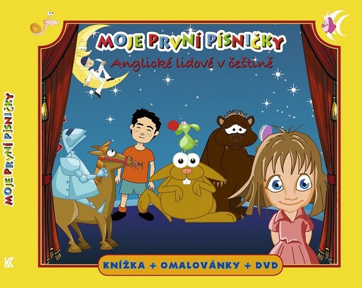 Moje první písničky 3 - Anglické lidové v češtině (+ DVD)