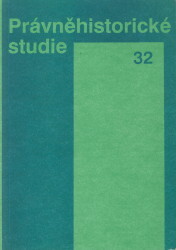 Právněhistorické studie