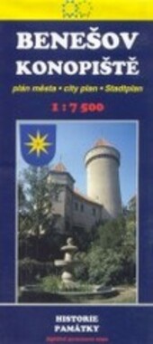 Benešov u Prahy1:7 500 ; Zámek Konopiště : 1:12 500