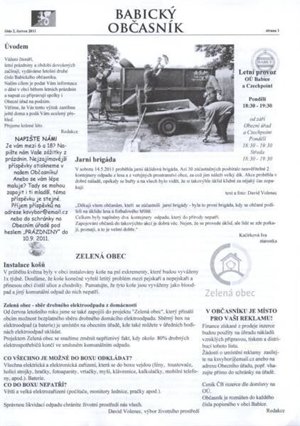 Babický občasník