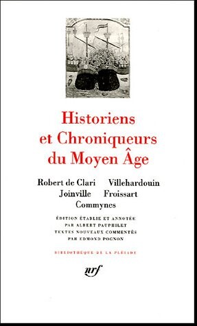 Historiens et chroniqueurs du moyen age (French Edition)