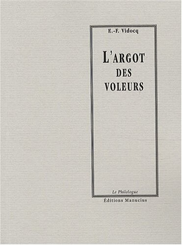 Argot des voleurs (L')