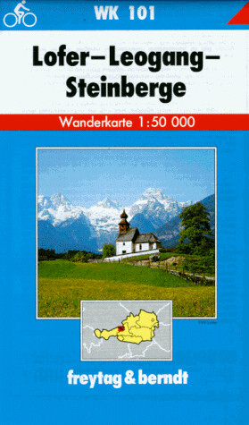 Hiking Maps of the Austrian Alps: Lofer, Leogang, Steinberge