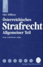 Österreichisches Strafrecht :allgemeiner Teil