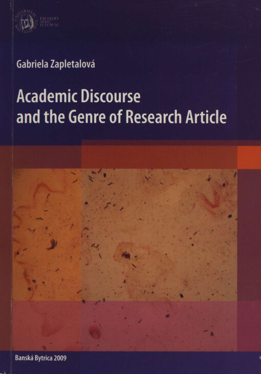Academic discourse and the genre of research article 