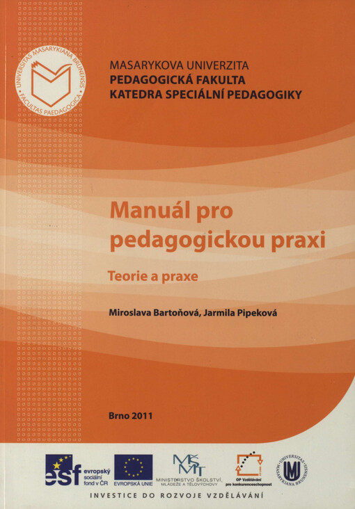 Manuál pro pedagogickou praxi :teorie a praxe