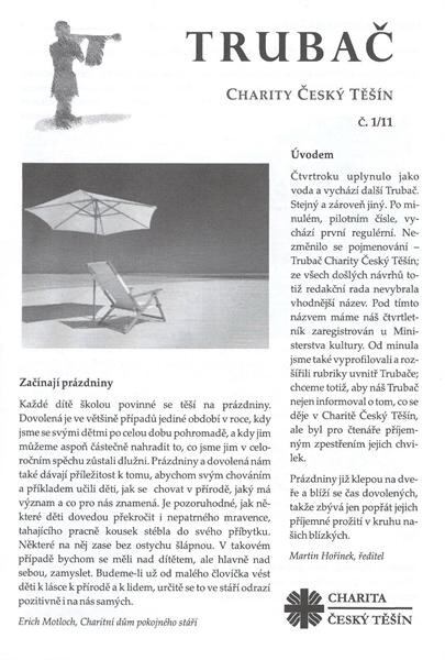 Trubač Charity Český Těšín