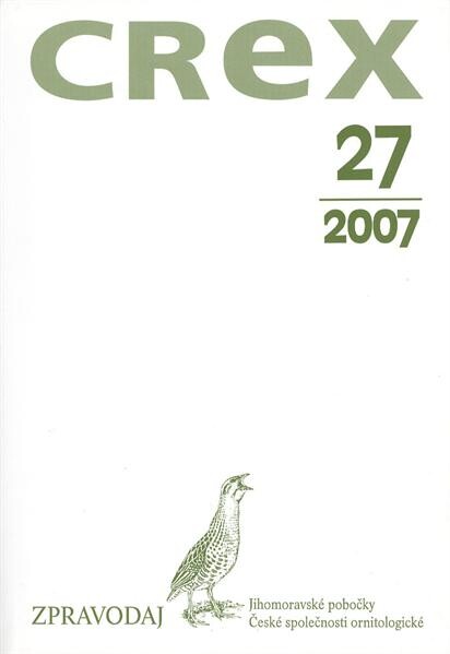 Crex : zpravodaj Jihomoravské pobočky České společnosti ornitologické