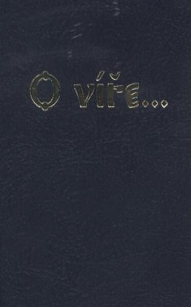 O víře--