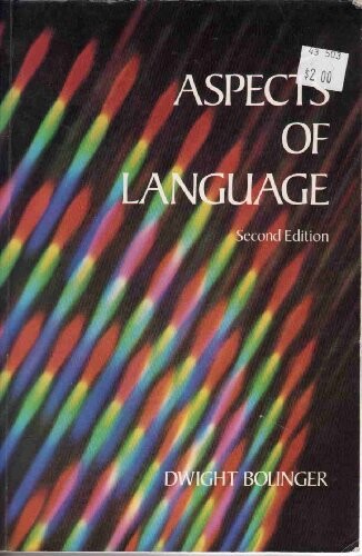 Aspects of language
