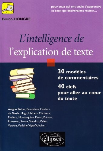 L'intelligence de l'explication de texte (French Edition)