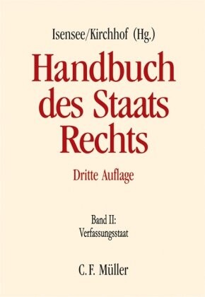 Handbuch des Staatsrechts der Bundesrepublik Deutschland, Bd. 2